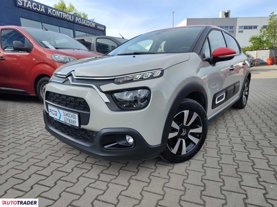 Citroen C3 1.2 benzyna 83 KM 2023r. (Kraków, Nowy Targ)