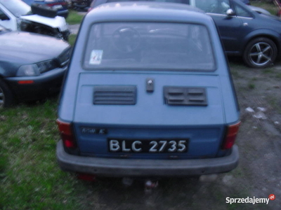 FIAT 126p - 1984r. - DO LAKIEROWANIA , ZAREJESTROWANY