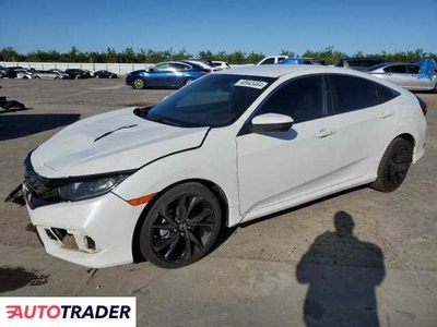 Honda Civic 2.0 benzyna 2020r. (FRESNO)