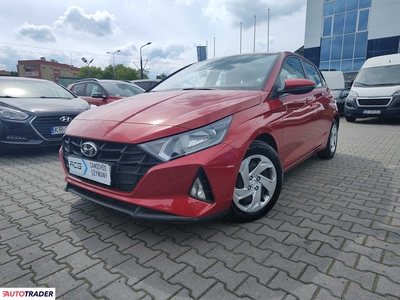 Hyundai i20 1.2 benzyna 84 KM 2021r. (Kraków, Nowy Targ)