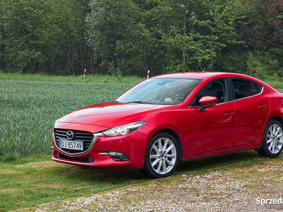 Mazda 3 2.0 Skyactiv 2017 rok. Salon Polska, Serwis ASO, zadbana.