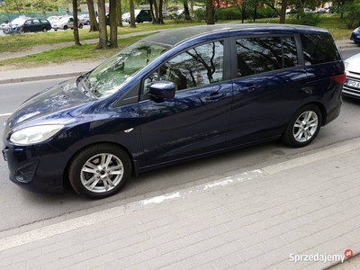 MAZDA 5 1.6 -CD Exclusive 116KM 7-OSOBOWA BEZWYPADKOWA 1 WŁAŚCICIEL 2011r