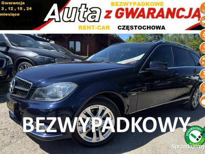 Mercedes C 200 2.2D*136PS*Avantgarde OPŁACONY Bezwypadkowy Navi Serwis VIP…