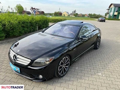 Mercedes CL 5.5 benzyna + LPG 388 KM 2008r. (krotoszyn)