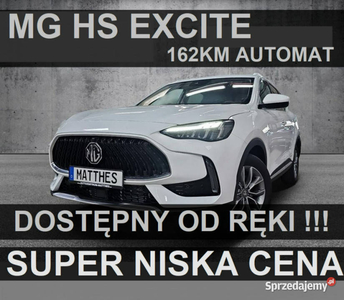 MG HS Excite 162KM Automat Tempo. akt. Martwe Pole Dostępny od ręki 1327 zł