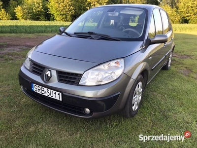 Renault Scenic z 2006 roku jest rodzinnym samochodem typu minivan. Idealny