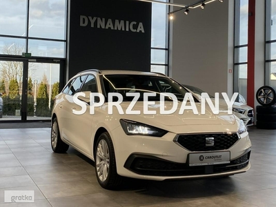 SEAT Leon III Style ST 1.5TSI 130KM M6 2021 r., salon PL, I wł., f-a VAT, gwarancj