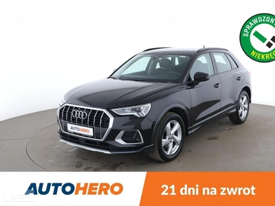 Audi Q3 II FV23%, full LED, s-tronic, virtual cocpit, klima auto, czujniki park