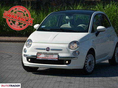 Fiat 500 1.2 benzyna 70 KM 2013r. (Kampinos)