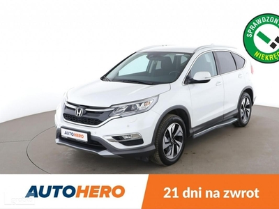 Honda CR-V IV 4x4, automat, bi-xenon, navi, grzane fotele, czujniki parkowania