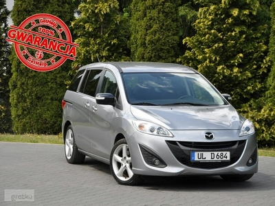 Mazda 5 II 1.6d(115KM)*Lift*Klimatronik*7-Foteli*Parktronik*Welur*Alu17