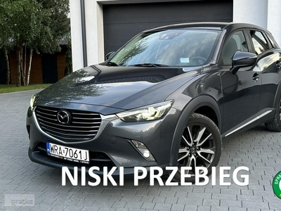 Mazda CX-3 FULL*LEDY*Xenon*Kamera*Cofania*Skóra*NAVI*Kamera*Cofania*Zarejestrow