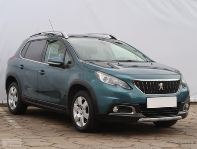 Peugeot 2008 , Salon Polska, Serwis ASO, Skóra, Klimatronic, Tempomat,