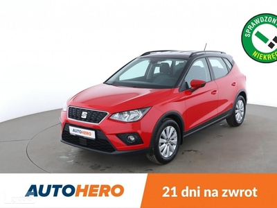 SEAT Arona niski pzrebieg, klima auto, virtual cocpit, czujniki parkowania