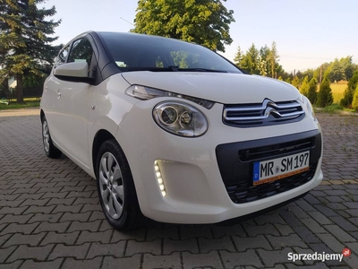 CITROEN C1 1,2 BENZYNA KLIMA GRZANE FOTELE LEDY 5 DRZWI SUPER STAN 2016 ROK