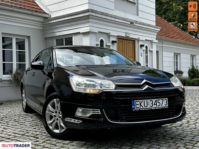 Citroen C5 2.0 benzyna 140 KM 2008r. (Kutno)