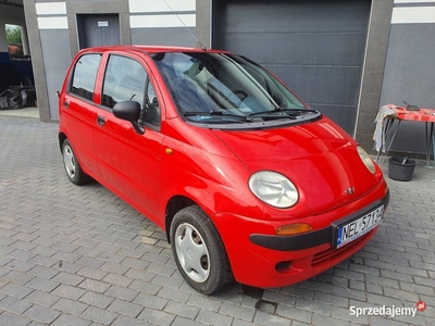 Daewoo Matiz 2000r 86tys 0.8l