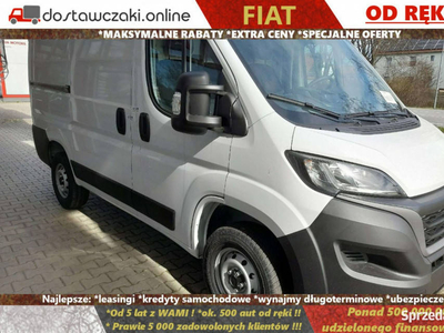 Fiat Ducato L2H1 2.2 140KM, 3 miejsca, czujniki, tempomat, ostatni od ręki…