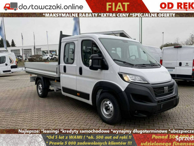 Fiat Ducato L3 140KM Doka 7 os + skrzynia 3m i 3,5m, ostatnie sztuki od rę…