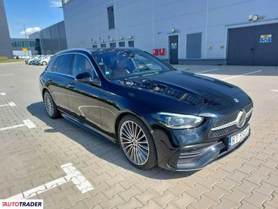 Mercedes C-klasa 2.0 hybrydowy 265 KM 2021r. (Komorniki)