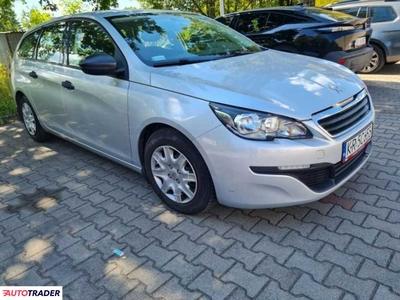 Peugeot 308 1.6 diesel 92 KM 2014r. (Komorniki)