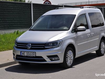 Volkswagen Caddy 2.0 TDI Highline Krajowy Bezwypadkowy I Właściciel