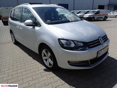 Volkswagen Sharan 2.0 diesel 177 KM 2014r. (Komorniki)