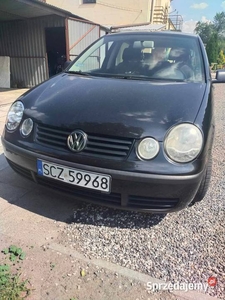 VW polo Czarny Klima