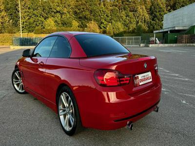 bmw 440i Kabriolet head up ledy skóry navi kamera zamiana 1 rok gwran