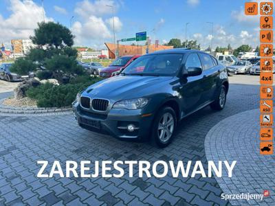 BMW X6 4x4, bi-xenon, skóra, podgrzewane fotele, climatroni…