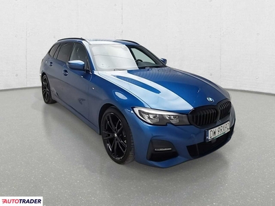 BMW 320 2.0 hybrydowy 190 KM 2022r. (Komorniki)