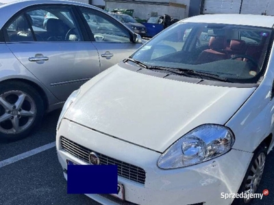 Fiat Grande Punto Skórzane czerwone siedzenia Mały przebieg 87tys km