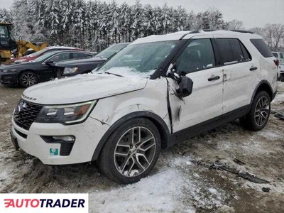 Ford Explorer 3.0 benzyna 2019r. (NORTH BILLERICA)