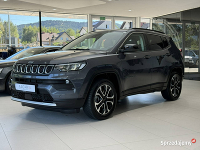 Jeep Compass Limited Tempomat ACC, Kamera 360, 1-wł, FV23%, Gwarnacja, DOS…