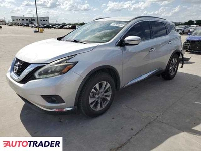 Nissan Murano 3.0 benzyna 2018r. (GRAND PRAIRIE)