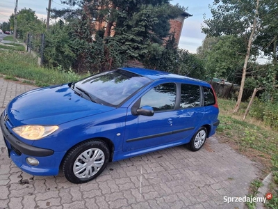 Peugeot 206 SW 1.6 benzyna 110km Kombi Klima Elektryka