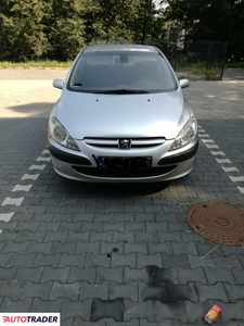 Peugeot 307 1.6 benzyna + LPG 110 KM 2003r. (Będzin)