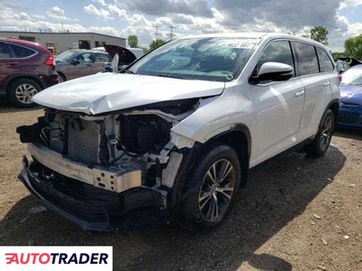 Toyota Highlander 3.0 benzyna 2019r. (ELGIN)