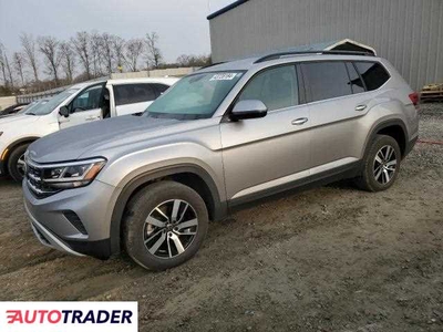 Volkswagen Atlas 2.0 benzyna 2021r. (SPARTANBURG)