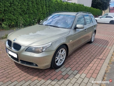 Zadbane BMW E61 520D 150KM 2006r