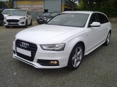 Audi A4 IV (B8) S-Line-QUATTRO-SKÓRA-NAVI-Bi XENONY-EL, KLAPA-IDEALNY STAN !!!