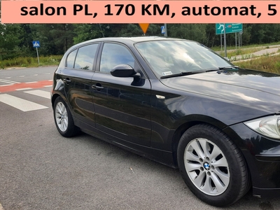 BMW SERIA 1 I (E81/E82/E87/E88) 120i, benzyna, 170 KM, automat, 5 drzwi