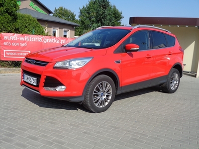 Ford Kuga II 2.0 D Panorama Pół Skóra Zadbany