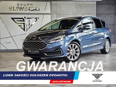 Ford S-MAX IV 2,0 Eco Blue 190PS Vignale Virtual Masaż Wentylacja Pamięć LED FV23