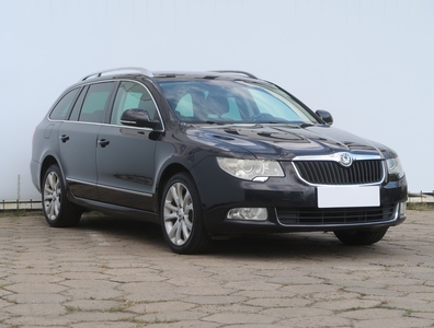 Skoda Superb II , Salon Polska, DSG, Skóra, Xenon, Bi-Xenon, Klimatronic,