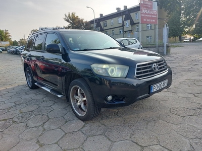 Toyota Highlander II 3,5 benzyna 269 KM Automat 7 osobowy Zarejestrowany