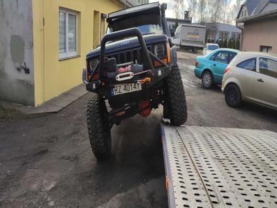 Jeep Xj 4.0 off road blokada przód i tył spartan,