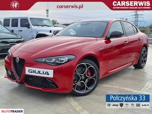 Alfa Romeo Giulia 2.0 benzyna 280 KM 2024r. (Warszawa)