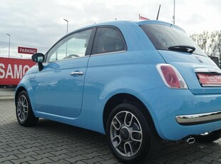 Fiat 500 Dualogic Lounge 1,2 69 km panorama klima automat z Niemiec idealny