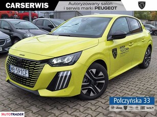 Peugeot 208 1.2 benzyna 100 KM 2024r. (Warszawa)